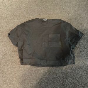 Oversized crop athleta tee